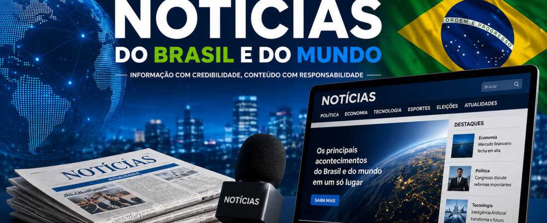 Portal Noticias do Brasil e do Mundo entra no ar