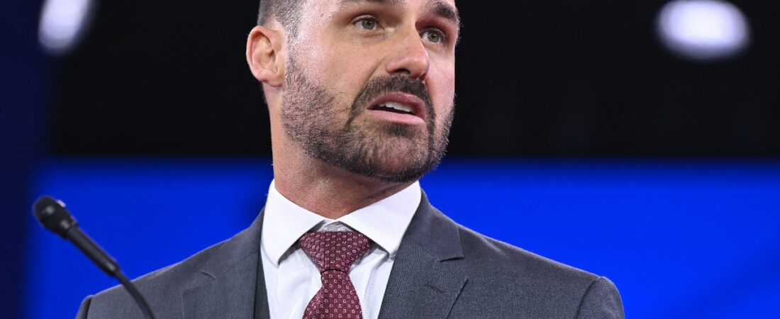 Eduardo Bolsonaro diz que pretende disputar vaga de suplente ao Senado